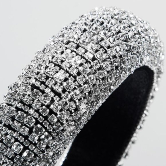 HP Headband Rhinestone Faux Diamonds - Picture 2 of 4